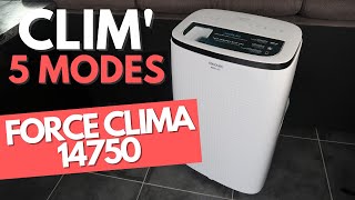 JE TESTE CE CLIMATISEUR CONNECTÉ CHAUDFROID VRAIMENT PUISSANT  Force Clima 14750 [upl. by Warwick356]