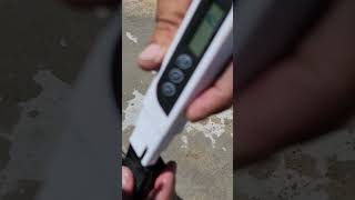 Spot free rinse on solar panels and windows spotfree TDS Meter [upl. by Strepphon]