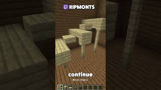 How to make an interior staircase minecraft [upl. by Epillihp698]