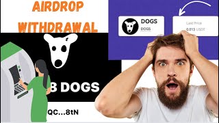 How to Withdraw Dogs Airdrop from Telegram to Wallet  Make Money Online StepbyStep [upl. by Karlene]