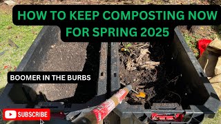 COMPOST IN FALL 2024 FOR YOUR OWN GARDEN COMPOST SPRING 2025 [upl. by Idnir]