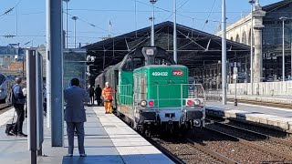 Gare de Paris Nord 5 La BB 69432 et le quotDirect Le Tréportquot édition 2024 [upl. by Adnawal126]