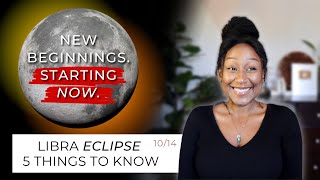 New Moon October 14th  5 Things to Know ✨ [upl. by Annaeel61]