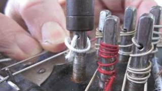 How to replace a zither string [upl. by Burnard]