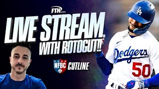 LIVE Fantasy Baseball NFBC Cutline Points Draft  Fantasy Baseball Draft Strategy  Beat Vlad Sedler [upl. by Pomona992]