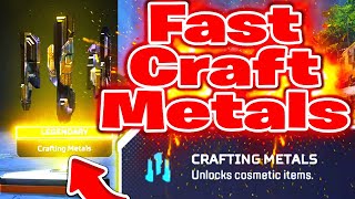 FASTEST WAYS TO GET APEX LEGENDS CRAFTING METAL  APEX LEGENDS TIPS [upl. by Ajiat102]