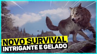 DIA 01  O Início no Novo Jogo de Sobrevivência Winter Survival 10  Modo Sandbox Gameplay PC PTBR [upl. by Yemane]