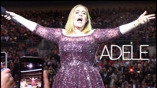 Adele  The Finale  London Wembley Stadium 28th June 17 GOLDEN CIRCLE VIEW [upl. by Aterg]