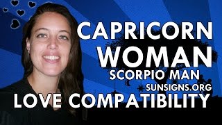 Capricorn Woman Scorpio Man – An Interesting amp Intellectual Match [upl. by Fay]