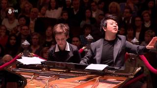 Lang Lang amp 100 pianists at The Royal Concertgebouw Amsterdam [upl. by Sherrod]