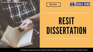 The UK Dissertation Resitting or Resubmission Writing Help UK [upl. by Eimirej]