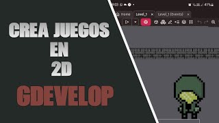 Gdevelop crea juegos 2d desde android [upl. by Om841]