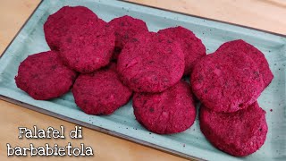 FALAFEL DI BARBABIETOLA SEMPLICI VELOCI E GUSTOSE [upl. by Retsae25]