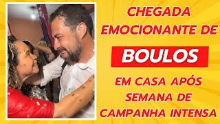 Chegada Emocionante de Boulos em Casa Após Semana de Campanha Intensa [upl. by Adiaroz]