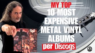 ADDICTED TO LISTS  Ep9 My Most Expensive Vinyl Metal Albums according to DISCOGS 4K HDR [upl. by Nitnelav]