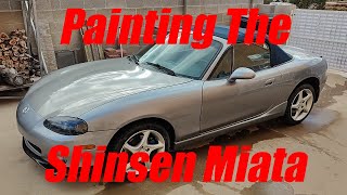 Painting the Shinsen Miata [upl. by Araec]