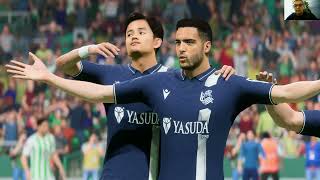 Real Betis My reactions and comments gameplay EA Sports FC 24 [upl. by Ahsekad]