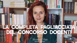 La completa pagliacciata del concorso docenti [upl. by Tomlin837]