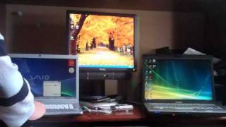 windows 7 vs windows vista vs windows xp logon test [upl. by Arannahs]