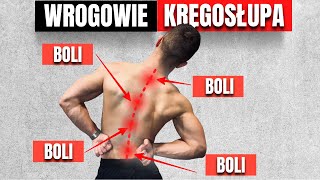 4 WROGOWIE KRĘGOSŁUPA I ICH POGROMCY czyli jak mieć młody kręgosłup na lata [upl. by Myrvyn]