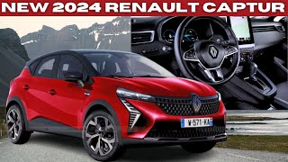 FINALLY  NEW 2024 Renault Captur  Everything We Know About The Facelifted Small SUV [upl. by Russom]