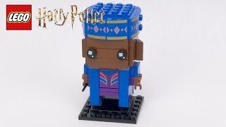 Kingsley Shacklebolt 40618 LEGO Harry Potter lego brickheadz stopmotion [upl. by Ynnam]