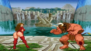 FEMINA BLAKEY vs MINOTAUR  High Level HARDEST Gameplay  Mugen [upl. by Eenel]