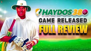 New Cricket Game 2023  HAYDOS 380 With Ultra Graphics and Unique Gameplay  Haydos 380 download APK [upl. by Canty]