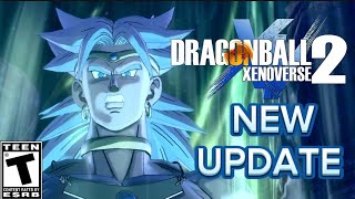 Trying out the NEW UPDATE on Dragon Ball Xenoverse 2 [upl. by Ayotas]