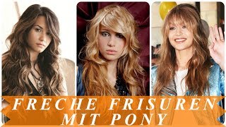 Neue flechtfrisuren mit pony für frauen [upl. by Yeblehs]