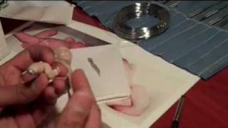 Making a polymer clay baby foot [upl. by Ymer]