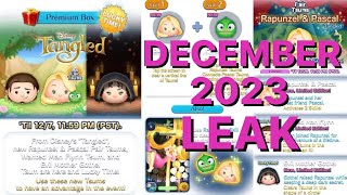 Disney Tsum Tsum December 2023 Leak  Tangled  Rapunzel and Pascal Pair Tsum Flynn amp Mother Gothel [upl. by Astraea]