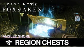 Tangled Shore Region Chests Locations Destiny 2 Forsaken [upl. by Evilo843]