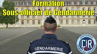 FORMATION SOUSOFFICIER DE GENDARMERIE  de Civil à Gendarme [upl. by Leach]