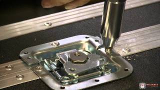 8 of 11  DIY Road Case Hardware Installation  ReliableHardwarecom [upl. by Kenay]