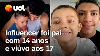 Pai solo desde os 17 anos influencer compartilha a rotina com o filho [upl. by Qirat]