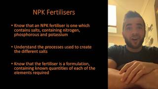 NPK Fertilisers  GCSE 91 AQA Chemistry Unit 410 [upl. by Hayikaz]