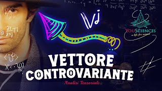 VETTORE CONTROVARIANTE 1Tensore Esempio velocità vettoriale  Analisi Tensoriale [upl. by Nyrad]