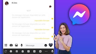 Comment résoudre le problème Impossible denvoyer un message sur Messenger 2024 [upl. by Vere]