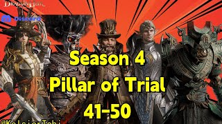 DragonHeir Silent Gods  Season 4  Pillar of Trial Fire and Poison  Floor 41  50 [upl. by Noffihc]