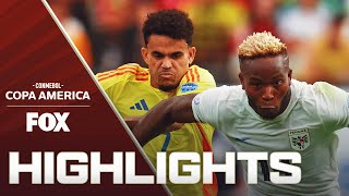 Colombia vs Panama Highlights  2024 Copa América  Quarterfinals [upl. by Ark]