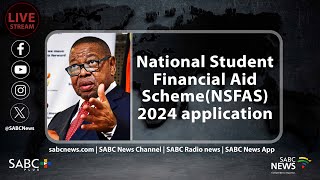 Launch of the National Student Financial Aid SchemeNSFAS 2024 application season [upl. by Solotsopa]