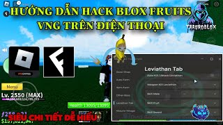 Hướng dẫn cài hack blox fruits fluxus vng mới nhất trên điện thoại cho người mới siêu chi tiết [upl. by Harewood473]