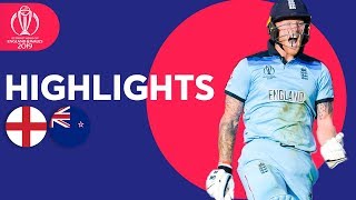 England Win CWC After Super Over  England vs New Zealand  Highlights  ICC Cricket World Cup 2019 [upl. by Valiant]