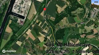 Côte de Hallembaye  Renewi Tour 2024 Stage 1  Men  Riemst to Bilzen August 28 2024 [upl. by Assirram]