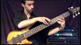 Seven Spires  Peter de Reyna  quotSuccumbquot Bass Solo Breakdown [upl. by Ataga]