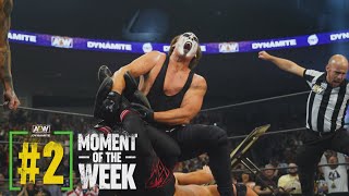 Watch Stings Return to the Ring on TNT for the First Time in 20 Years  AEW Dynamite 81821 [upl. by Aynotak171]