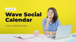 Wave Social Calendar Get Your Daily Dose of Inspiration [upl. by Enilrek]