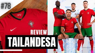 Review  Camisa de Portugal  Home 2425 78 [upl. by Aynna]