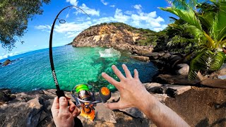 Once in a Lifetime Fishing Trip Camping this Secret Bay [upl. by Htebasile]